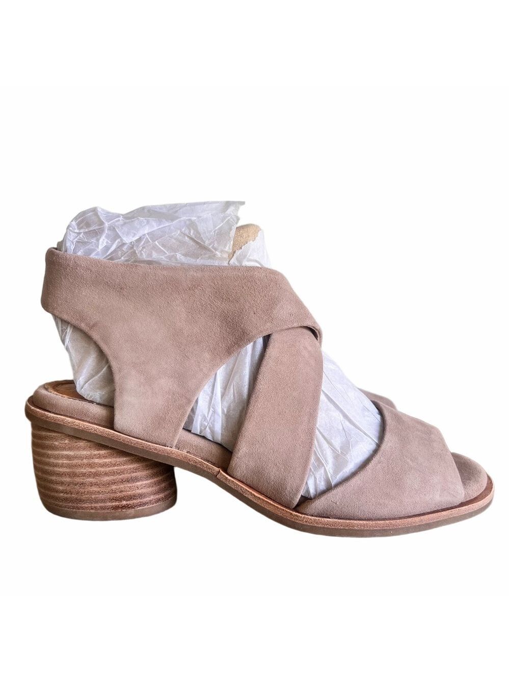 Sofft Women's Camille Stone Suede Heeled Shoe Size 9 #211A - Picture 7 of 11